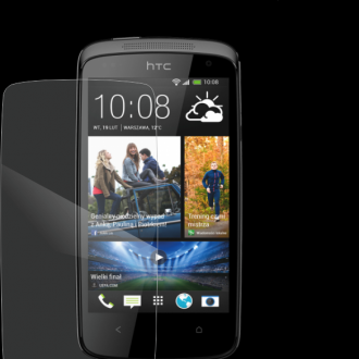 Защитная бронированная пленка на HTC Desire 500