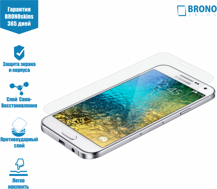 Защитная пленка для Samsung Galaxy E5, Стекло для экрана Samsung Galaxy E5 Броня для Samsung Galaxy E5