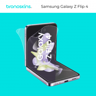 Защитная бронированная пленка на Samsung Galaxy Z Flip 4