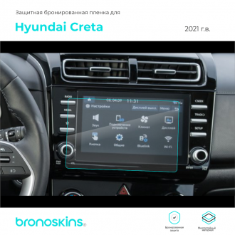 Защитная пленка мультимедиа Hyundai Creta 2021