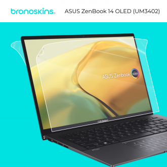 Защитная бронированная пленка на ASUS ZenBook 14 OLED (UM3402)