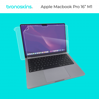 Защитная бронированная пленка на Apple MacBook Pro 16", M1