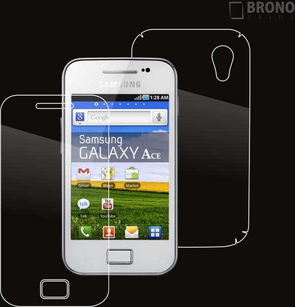 Защитная пленка для Samsung Ace Пленка для Samsung Galaxy ACE