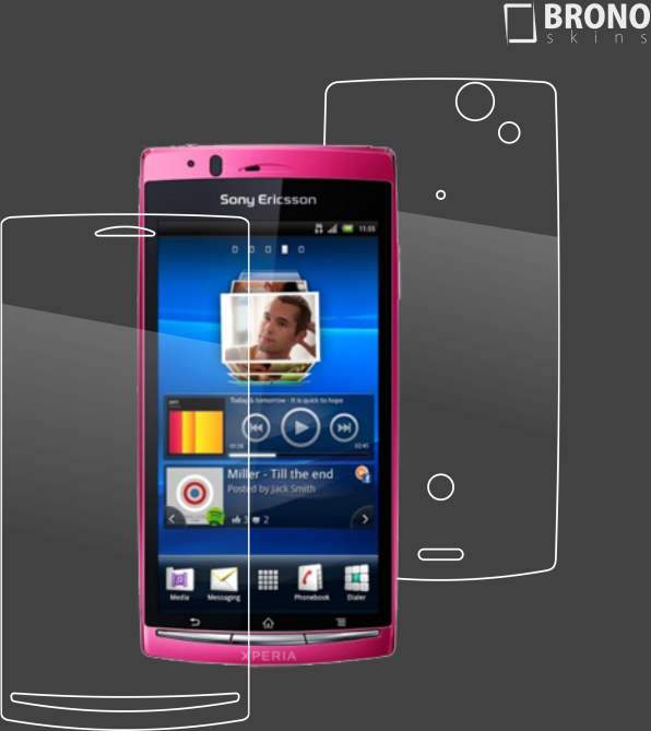 Пленка для Sony Xperia Arc Броня для Sony Xperia Arc