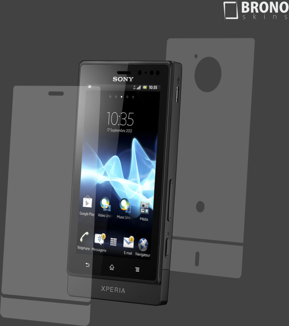 пленка sony xperia sola Броня для Sony Xperia Sola
