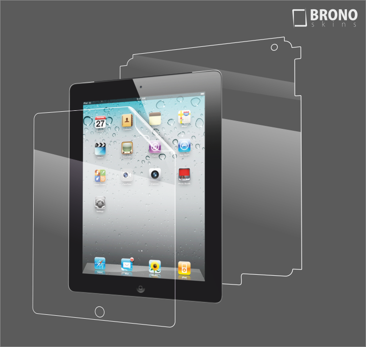 пленка на айпад Броня для Apple iPad 2-3