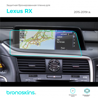 Защитная пленка мультимедиа Lexus RX 2015-2019