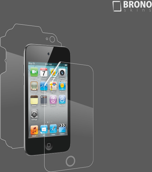 пленка ipod touch 4 Броня для Apple iPod Touch 4