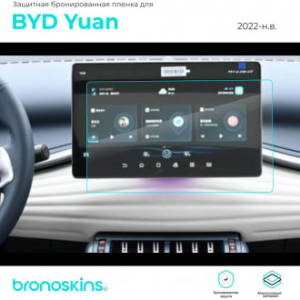 Защитная пленка мультимедиа BYD Yuan