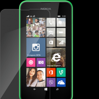 Защитная бронированная пленка на Nokia Lumia 530