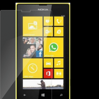 Защитная бронированная пленка на Nokia Lumia 520