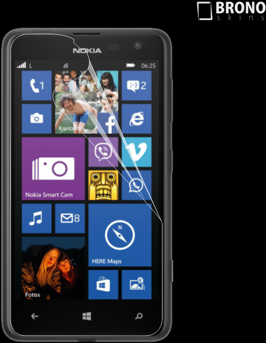 Пленка для Nokia Lumia 625 Броня для Nokia Lumia 625