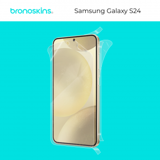 Защитная бронированная пленка на Samsung Galaxy S24