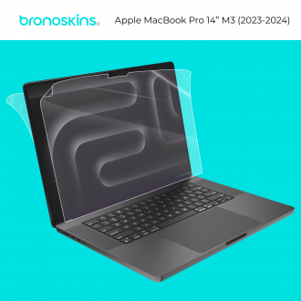 Защитная бронированная пленка на Apple MacBook Pro 14" M3 (2023-2024)